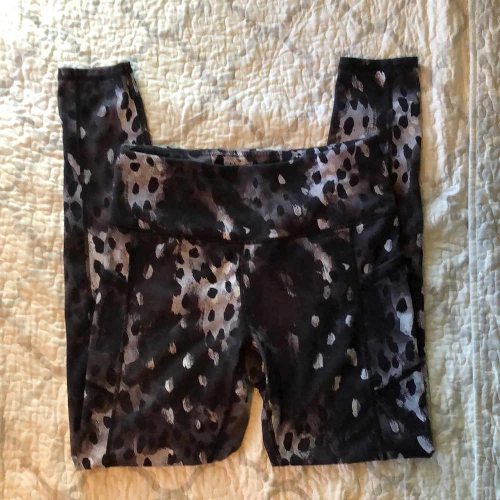 GAIAM yoga pants women’s size medium high waist side pockets